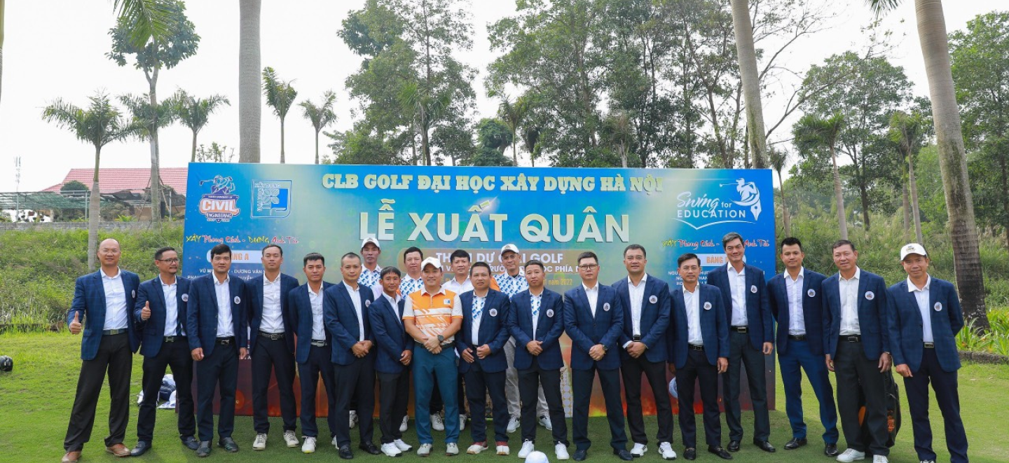 Đội tuyển golf đại học x&acirc;y dựng H&agrave; Nội