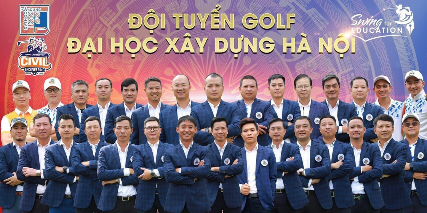 Đội tuyển golf đại học x&acirc;y dựng H&agrave; Nội